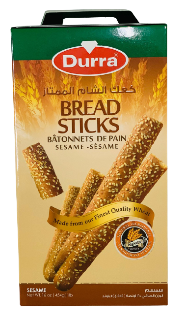 Sesame Bread Sticks 454 g- Durra (box of 12)