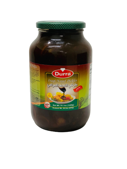 Iraqi Nagaf Pickle with Vinegar 650g - Durra (Box of 12)