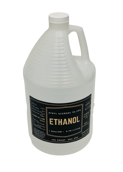 ETHANOL - ETHYL ALCOHOL 96.69% - 1 GALLON (Box of 4)