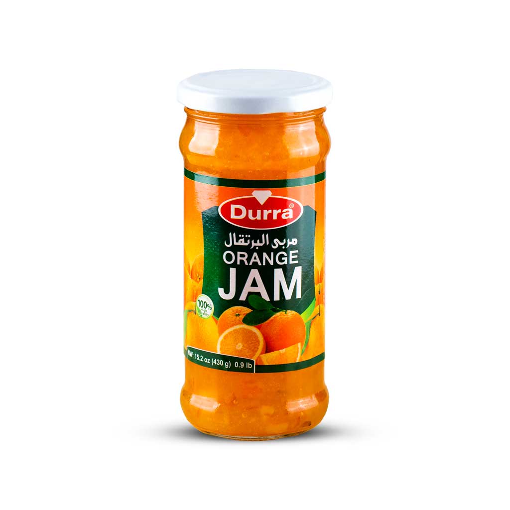 Orange Fruit Jam 430g- Durra (box of 12)