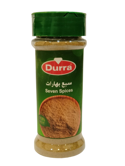 Seven spices 100g - Durra (box of 24)plastic jar