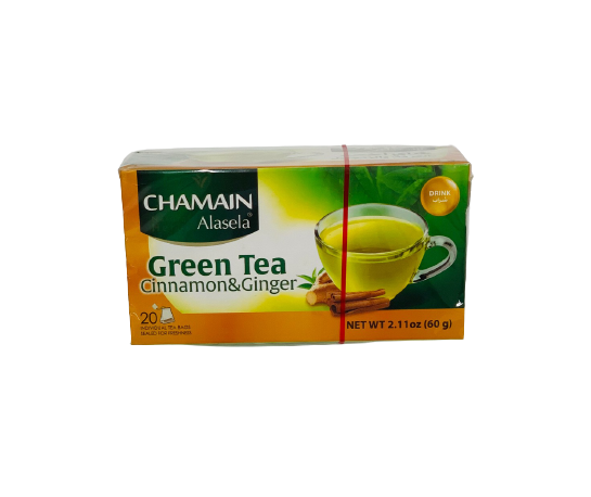 Chamain Green Tea Cinnamon & Ginger (2.11oz /60g) 