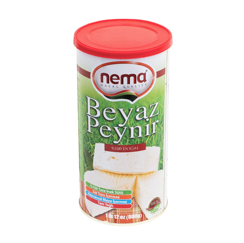 NEMA WHITE - FETA CHEESE 800g (Box of 6)