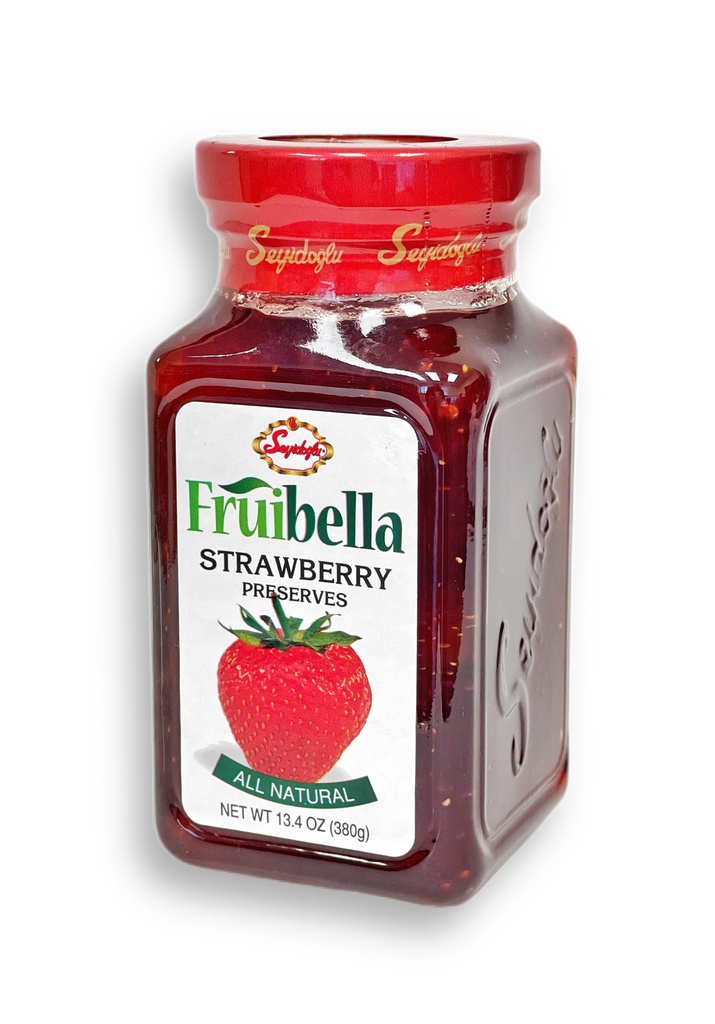 SEYIDOGLU FRUIBELLA STRAWBERRY JAM 380g (Box of 12)