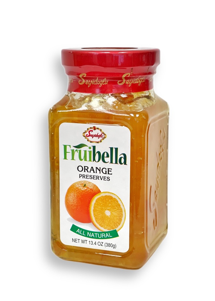 SEYIDOGLU FRUIBELLA ORANGE JAM 380g (Box of 12)