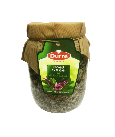 Dried sage container plastic 80g , Durra (Box of 12)