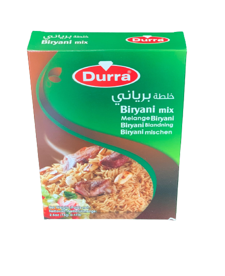 Biryani mix carton 75g, Durra (Box of 24)