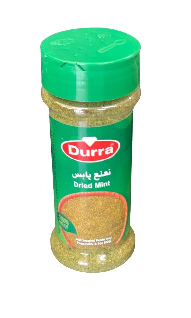 Dried Mint 60g, Durra (Box of 24)