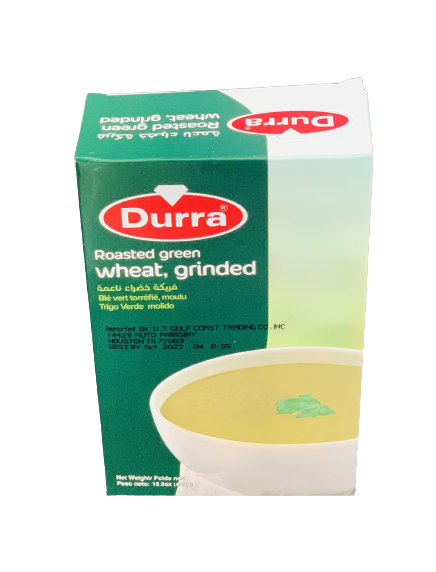 Green Freekeh Grinded Fine 450g - Durra (Box of 12)