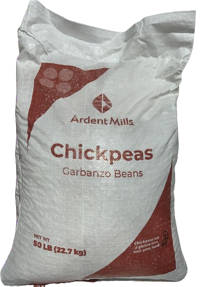 Ardent Mills Garbanzo - Dry Chickpeas, USA 9mm 50LB - HTC