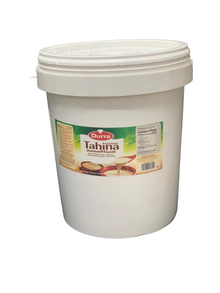 Durra Tahina Sesame Paste 18 kg - 40LB (1 Pail)