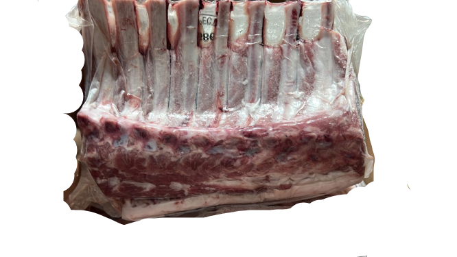 VV WALSH - FROZEN BONE IN LAMB RACK CAP ON FRENCHED 34-38oz