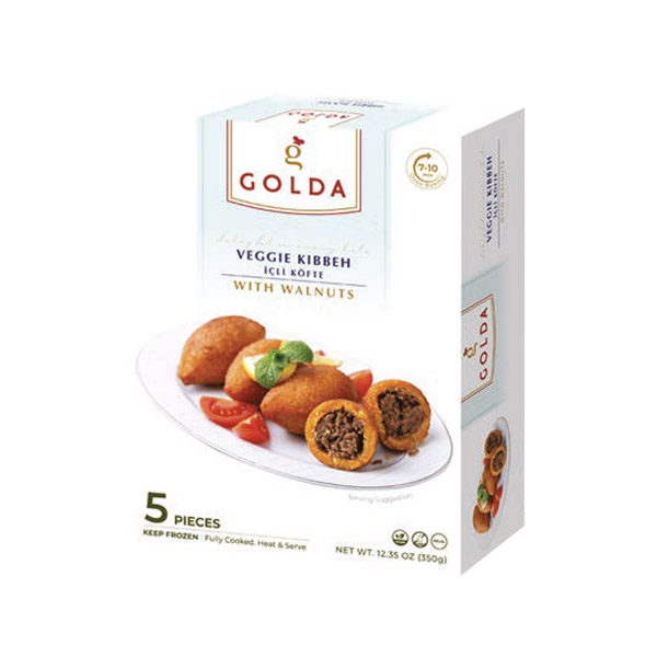 Golda Vegeterian Kibbeh 350g - 5 pcs (box of 15)