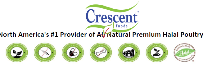 Crescent (((Fresh))) WOGS Halal (3.50 LB & Down) 12-HD C.WT CVP