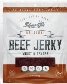 SHARIFA BEEF JERKY ORIGINAL (Box of 12)