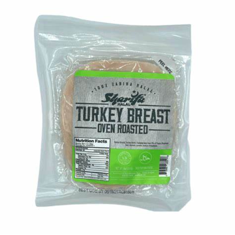 SHARIFA TURKEY OVEN SLICED 2LB PKG (Box of 6)