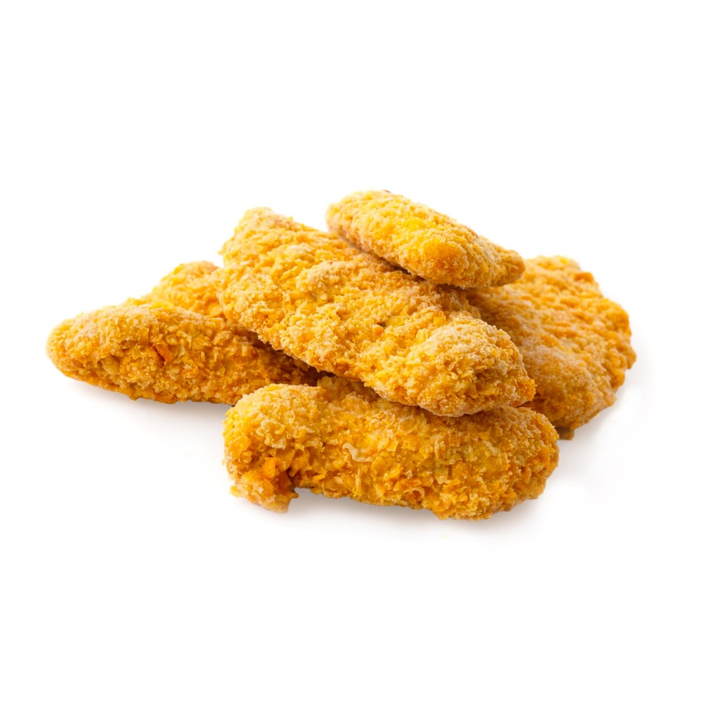 CHICKEN BREADED TENDERS FRITTERS 4x5LB (Box of 4)