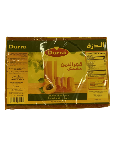 Qamar alDin (Dried Apricot Paste), Durra   (Box of 20