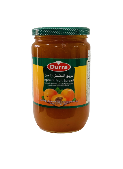 Apricot Fruit Spread 875g - Jam Durra (Box of 12 Jars)