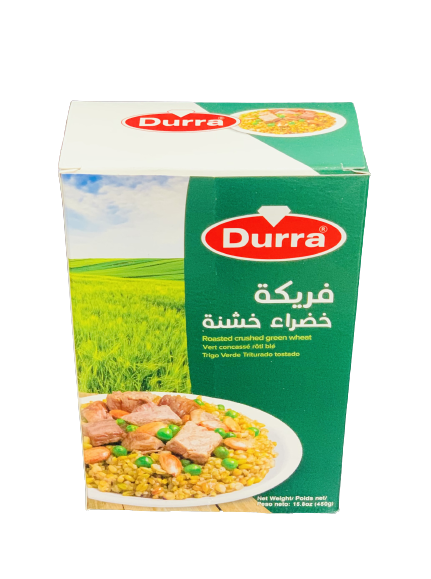 Green Freekeh 450g - Durra (Box of 12)