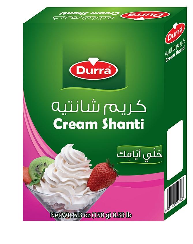 Whip Cream - Cream Chante - 150g - Durra (Box of 12)