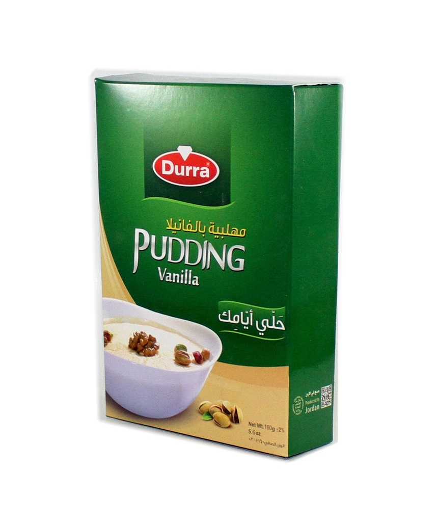 vanilla pudding - Mahalabia  160g - Durra (Box of 12)