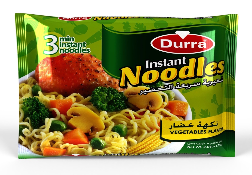 Vegetable Noodles 75g 5pks- Durra (box of 8)