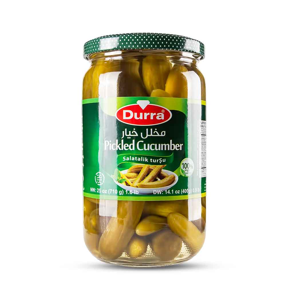 Pickled Cucumber 25oz (710g) - Durra (Box of 12)