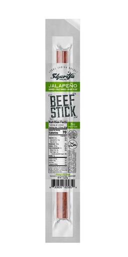 [SD020-SHBFSTJA] SHARIFA BEEF STICKS JALAPENO (Box of 4)