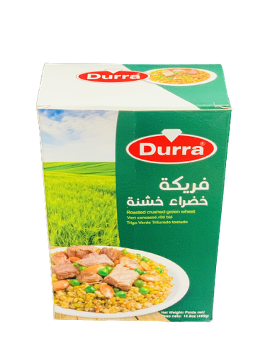 [D60100] Green Freekeh 450g - Durra (Box of 12)