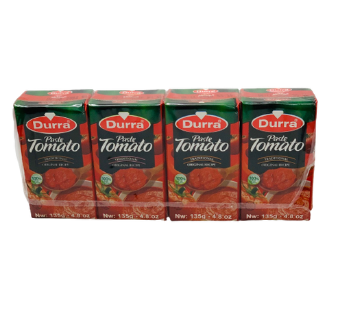 [D60032] Tomato Paste 135g (4.8oz) - Durra (Box of 48)