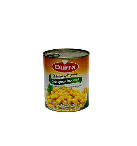 [D60005] Chick Peas 8 ml Can E.0 850 g - Durra (Box of 12)