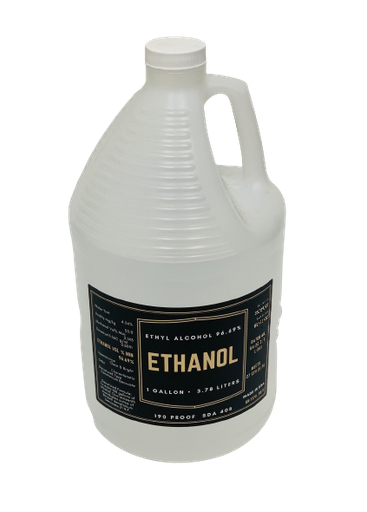 [DY1001] ETHANOL - ETHYL ALCOHOL 96.69% - 1 GALLON (Box of 4)