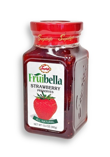 [NA0106] SEYIDOGLU FRUIBELLA STRAWBERRY JAM 380g (Box of 12)