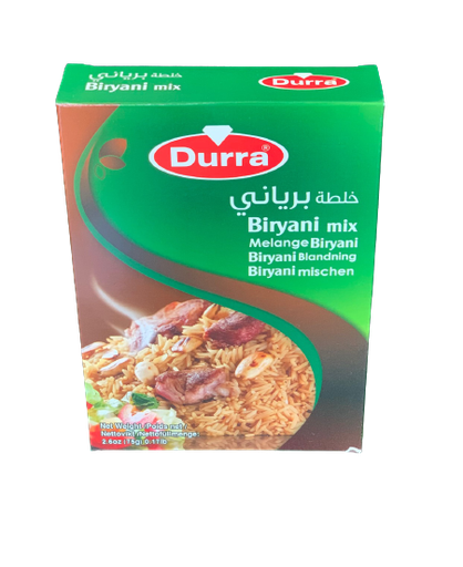 [D60265] Biryani mix carton 75g, Durra (Box of 24)