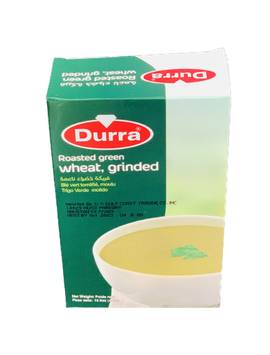 [D60100F] Green Freekeh Grinded Fine 450g - Durra (Box of 12)