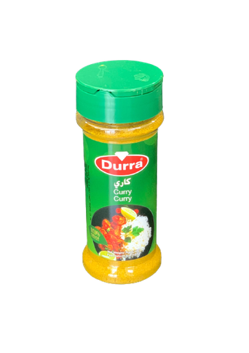 [D60042] curry Container 100g , Durra (Box of 24) plastic Jar