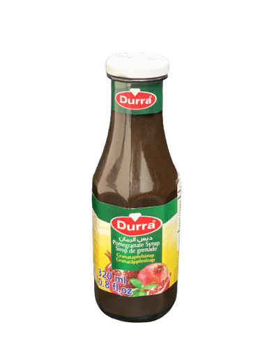 [D60435] Durra Pomegranate  Syrup 320g- Glass bottle(box of 12)