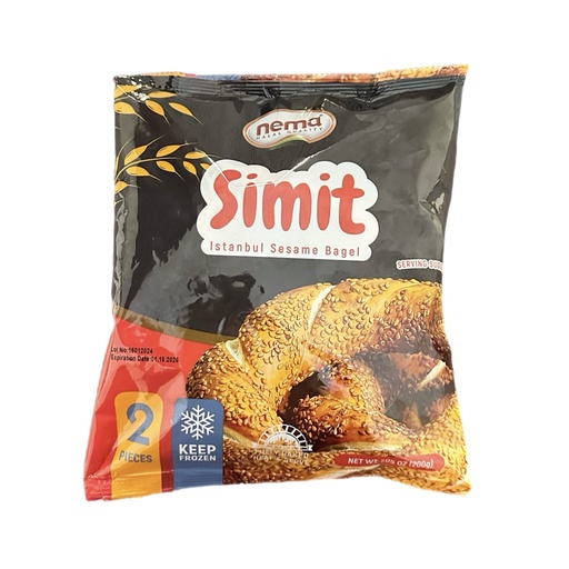 [NA0150-PSN130] Nema Istanbul Sesame Bagel- Simit (2x100g) 200g (Box of 28)