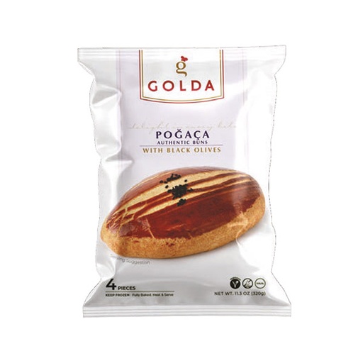 [NA0190-PSG05] Golda Authentic Buns with Olives – Zeytinli Pogaca 11.3oz 320g (Box of 24)