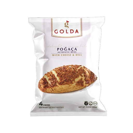 [NA0191-PSG06] Golda Authentic Buns with Cheese & Dill-Dere Pogaça (Box of 24)